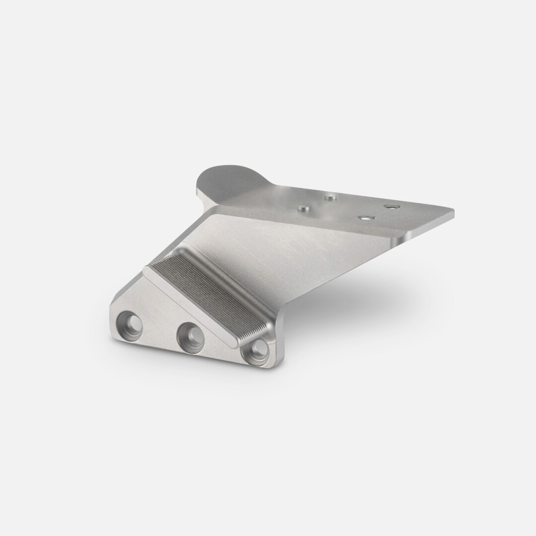 Aluminum optic mount with thumbrest