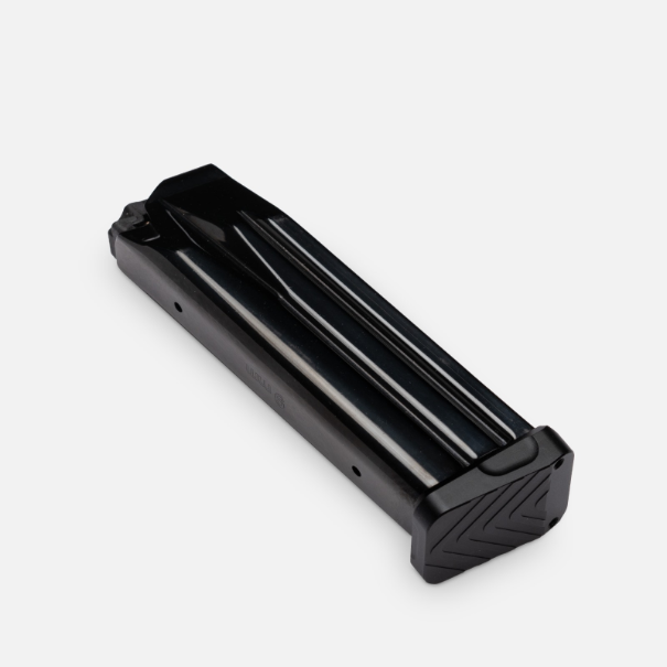 SAS II 20RD Magazine BUNDLE  >  9mm  >  20rd  >  126mm  >  Black  >  Black Aluminum basepad - Pre-assembled