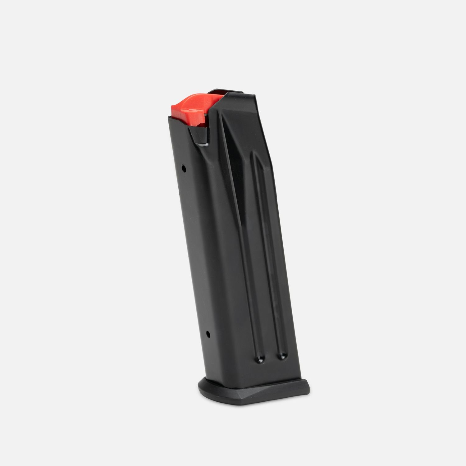 Mec-Gar SAS II magazine  >  9mm  >  18rd  >  126mm  >  Black  >  Black polymer basepad